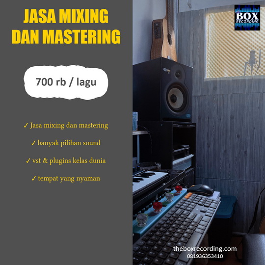 JASA MIXING DAN MASTERING